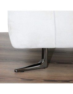 CIPRO | Set of 4 Legs and 16 Screws | Black Nickel Finish | H.12 cm | Legs for Sofas and Armchairs 2