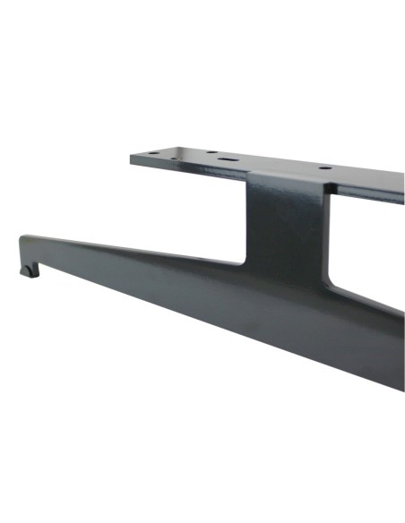 ITALIA | SET da 2 Slitte | Grigio 7021 | H.17 L.85 | Slitta per divani |