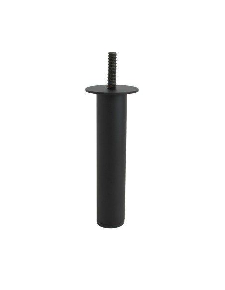 ATENE + WASHER | Set of 4 Legs | Matt Black Finish | H. 14,5 cm | Central Support Leg