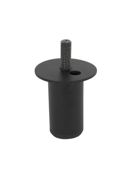 ATENE+WASHER | SET da 4 Piedi | Nero Opaco | H.6,5 | Piede Centrale |