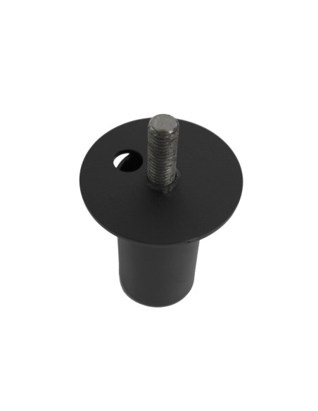 ATENE+WASHER | SET da 4 Piedi | Nero Opaco | H.6,5 | Piede Centrale |