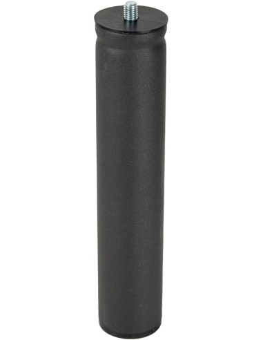 CINDY | SET da 4 Piedi | Vite innestata 10MA | Grigio Antracite | H.25 | Piedini per Letti e Reti Letto |
