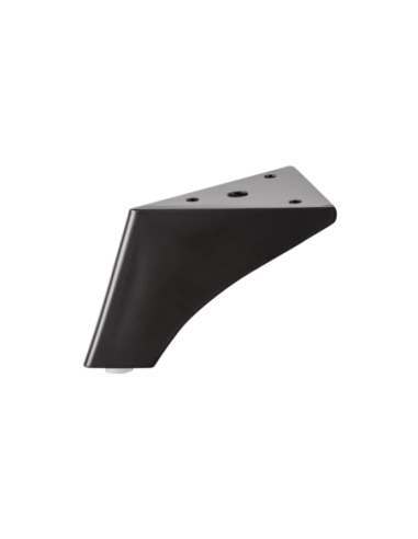 FERRY | SET da 4 Piedi e 16 viti | Black Moka  | H.8 cm | Piedini per divani-poltrone |