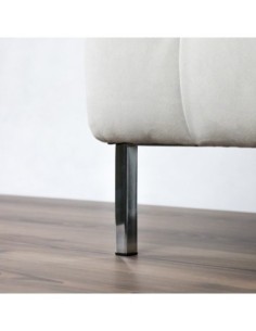 NIK | Set of 4 Legs and 16 Screws | Chrome Finish | H.13 cm | Legs for Sofas and Armchairs 2
