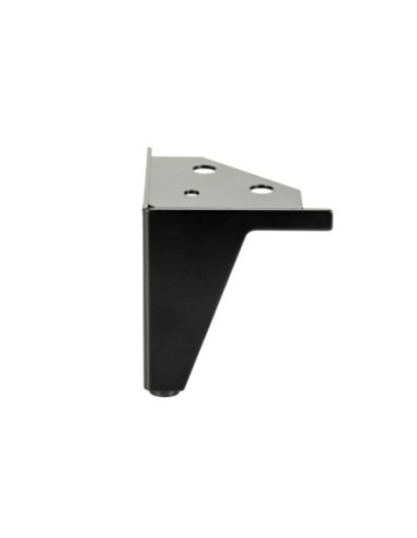 ORAZIO GIO | Set of 4 Legs and 16 Screws | Matt Black Finish | H.10 cm | Legs for Sofas and Armchairs