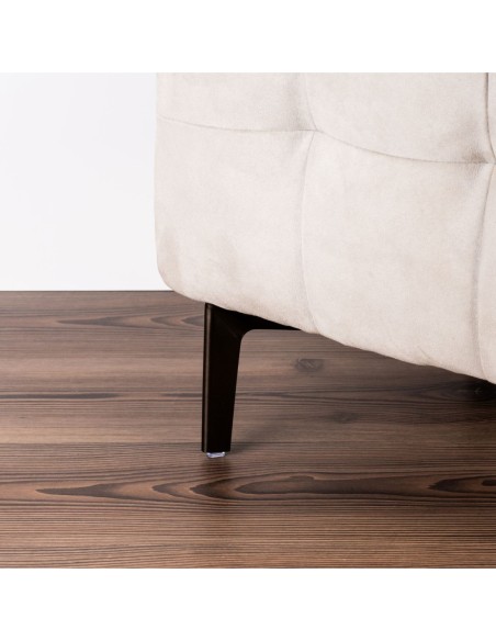 LOVELY | Set of 4 Legs and 16 Screws | Bronze Finish | H.9 cm | Legs for Sofas and Armchairs