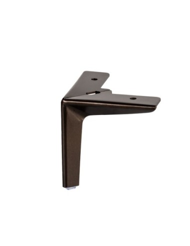 LOVELY | Set of 4 Legs and 16 Screws | Bronze Finish | H.9 cm | Legs for Sofas and Armchairs