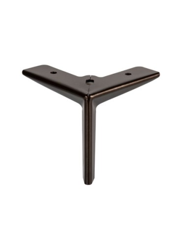 LOVELY | Set of 4 Legs and 16 Screws | Bronze Finish | H.9 cm | Legs for Sofas and Armchairs