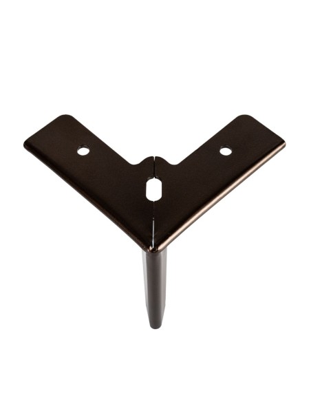 LOVELY | Set of 4 Legs and 16 Screws | Bronze Finish | H.9 cm | Legs for Sofas and Armchairs