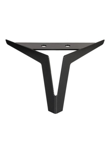 VULTUS | Set of 4 Legs and 16 Screws | Grey Stone Finish | H.14 cm | Legs for Sofas and Armchairs