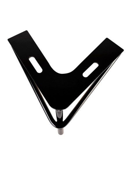 AKELA BICOLOR | Set of 4 Legs and 16 Screws | Black + Pearl Grey | H. 17,5 cm | Legs for Sofas and Armchairs