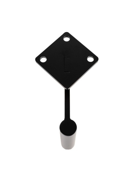 JIMMY | Set of 4 Legs and 16 Screws | Black + Gold Finish | H.18 cm | Legs for Sofas and Armchairs