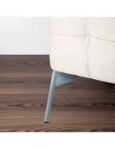 CLAYTON | SET da 4 Piedi e 16 viti | Denim | H. 20 | Piedini per divani e poltrone | 2