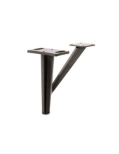 SETA | Set of 4 Legs and 16 Screws | Titanium Bronze Finish | H.12,3 cm | Legs for Sofas and Armchairs 2