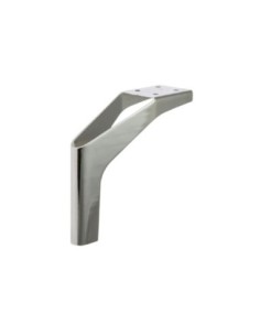SALLY | Set of 4 Legs and 16 Screws | Chrome Finish | H.15,5 cm | Legs for Sofas and Armchairs 2