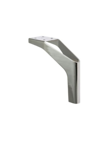 SALLY | SET da 4 Piedi e 16 Viti | Cromato | H. 15,5 cm | Piedini per divani e poltrone |