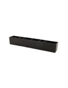 KILO P | SET da 4 Piedi | Nero Opaco | H.3,5 x L. 30 cm | Piedini per divani e poltrone 2