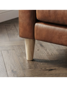 AXEL | SET 4 Piedi in Legno | Colore Naturale | Altezza 12 cm | Gambe in Legno per divani e mobili 2