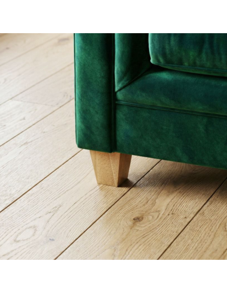 CUBA | SET 4 Piedi in Legno | Colore Naturale | Altezza 8 cm | Gambe in Legno per divani e mobili