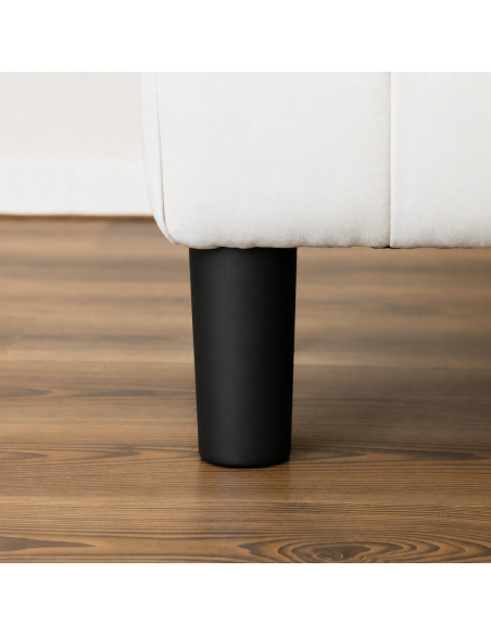 GIAMAICA BLACK | SET of 4 Plastic Legs | Black | H.15 cm