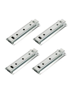 BAIONETTA ZINCATA F | SET da 4 coppie | Lunghezza: 13 cm | Baionetta per fissaggio moduli divano e scomponibili