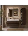SP3 | Specchio da Parete LED Rettangolare | Accensione Touch | Dimensione: 100x65 cm | Luce: NW