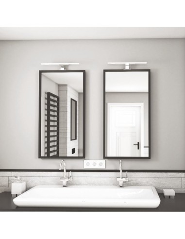 ALA 30 IP44 CROMATA | Lampada LED per bagno | Lampada: Cromo | Luce: Naturale | Voltaggio: 12V | L. 30 cm