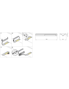 NIKKA MOVEMENT | Lamp for kitchen or cabinets | Motion Sensor | Light: Cold Light | Voltage: 12 V 2