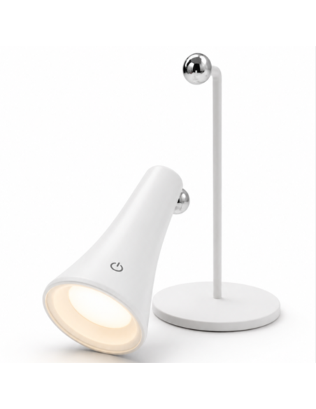 MAGNIFICA | Lampada LED | Luce Calda-Naturale-Fredda | Dimmerabile | Accensione Touch | Ricaricabile USBC | 4 Lampade in 1 |