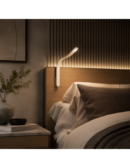 SILKA BIANCA | Lampada LED Flessibile | Lampada: Bianca | Luce: Naturale | Voltaggio: 12V | Accensione Touch