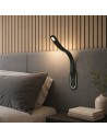 SILKA-COM USB | Flexible LED Lamp with USB port | Touch switch | Lamp: Black | Light: Natural | Voltage: 12V