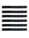 CINGHIA ELASTICA RETE LETTO | Set 6 Pezzi | Lunghezza a Riposo 67 cm | Lunghezza Massima Estensione 90 cm