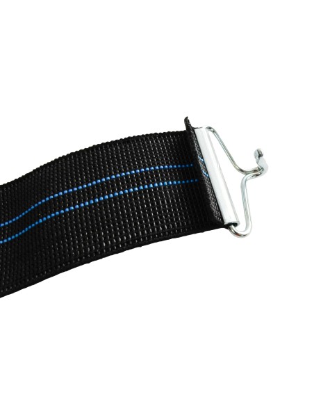 CINGHIA ELASTICA RETE LETTO | Set 6 Pezzi | Lunghezza a Riposo 41 cm | Lunghezza Massima Estensione 58 cm
