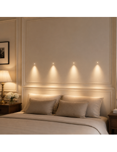 STAR LED BLACK | LED Lamp for bedroom | Light: Natural Light | Voltage: 12V
