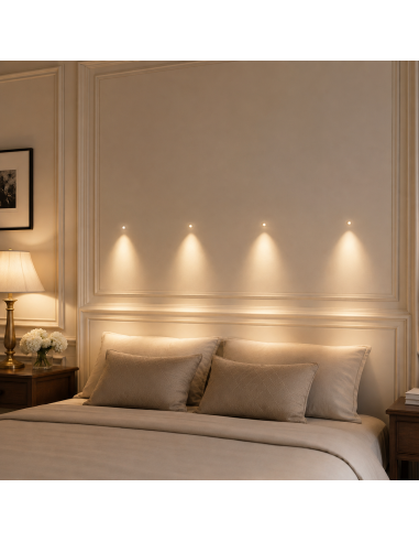 STAR LED BLACK | LED Lamp for bedroom | Light: Natural Light | Voltage: 12V