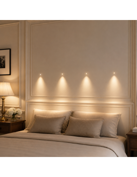 STAR LED BLACK | LED Lamp for bedroom | Light: Natural Light | Voltage: 12V