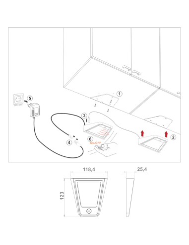 JUNO MOVEMENT ALUMINUM | Kitchen lamp | Lamp: Aluminum | Light: Natural Light | Voltage: 12 V