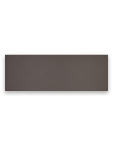 TESTIERA | Spalliera in Ecopelle | Colore Grigio Scuro | Cuciture Rombo | Dimensioni L.180 H.80