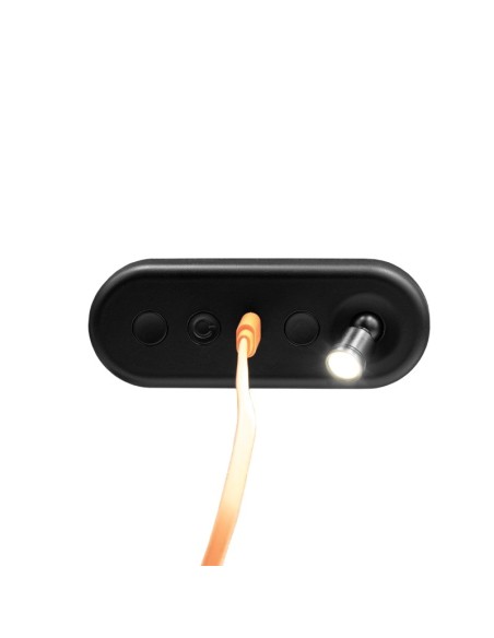 MAYA H- USBC | Lampada LED con Attacco USBC | Lampada: Nera | Luce: Naturale | Voltaggio: 12V