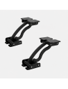 TRASLATOP 1515 | Set da 2 pz | Movimento traslaschienale Top 150-150 | Colore: Nero Opaco