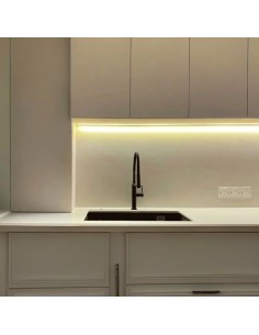 COB USB-C Profile | Flexible LED profile with USB-C connection | Light: Cold | Dimensions: 3m length