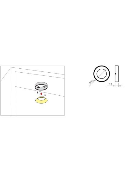 SPACE | Lampada per cucina |