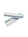 ZINC-PLATED BAYONET 150 | SET of 4 pairs | Length : 13 cm | Bayonet connector for fixing sofa modular parts