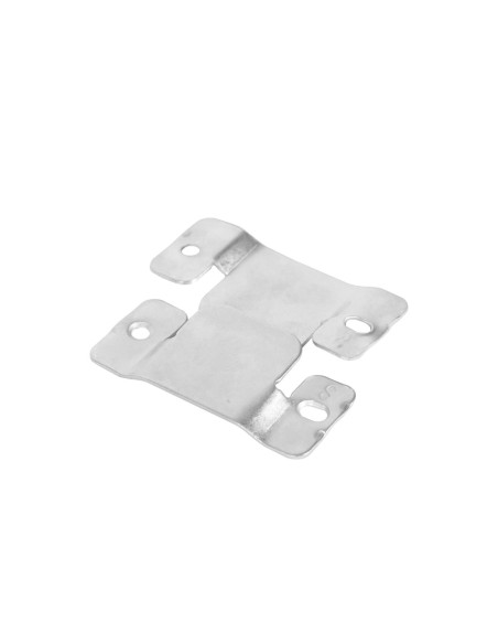 M74 | SET 4 Coppie Giunzione a Gancio + 16 viti | Metallo Zincato | Interasse 74 mm | Gancio Connettore a incastro per Divani...