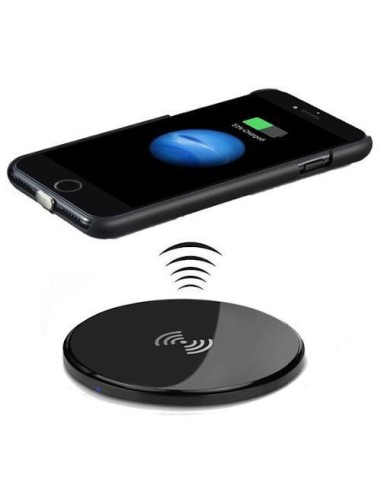 RICPIATTO | Wireless Charger | Color: Black | Wireless Charger for Electronic Devices