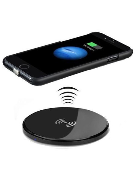 RICPIATTO | Wireless Charger | Color: Black | Wireless Charger for Electronic Devices