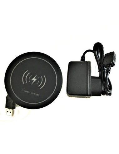RICPIATTO | Wireless Charger | Color: Black | Wireless Charger for Electronic Devices
