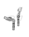 TIRAPELLE W 90-165° | SET da 2 coppie | Cricchetto Poggiatesta Tirapelle | 90-165° |