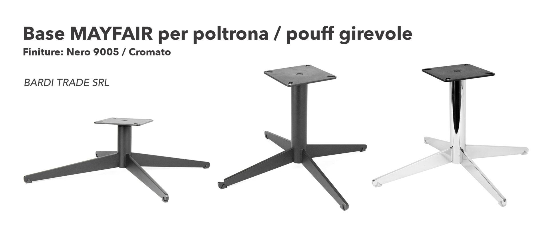 Base mayfair per poltrona
