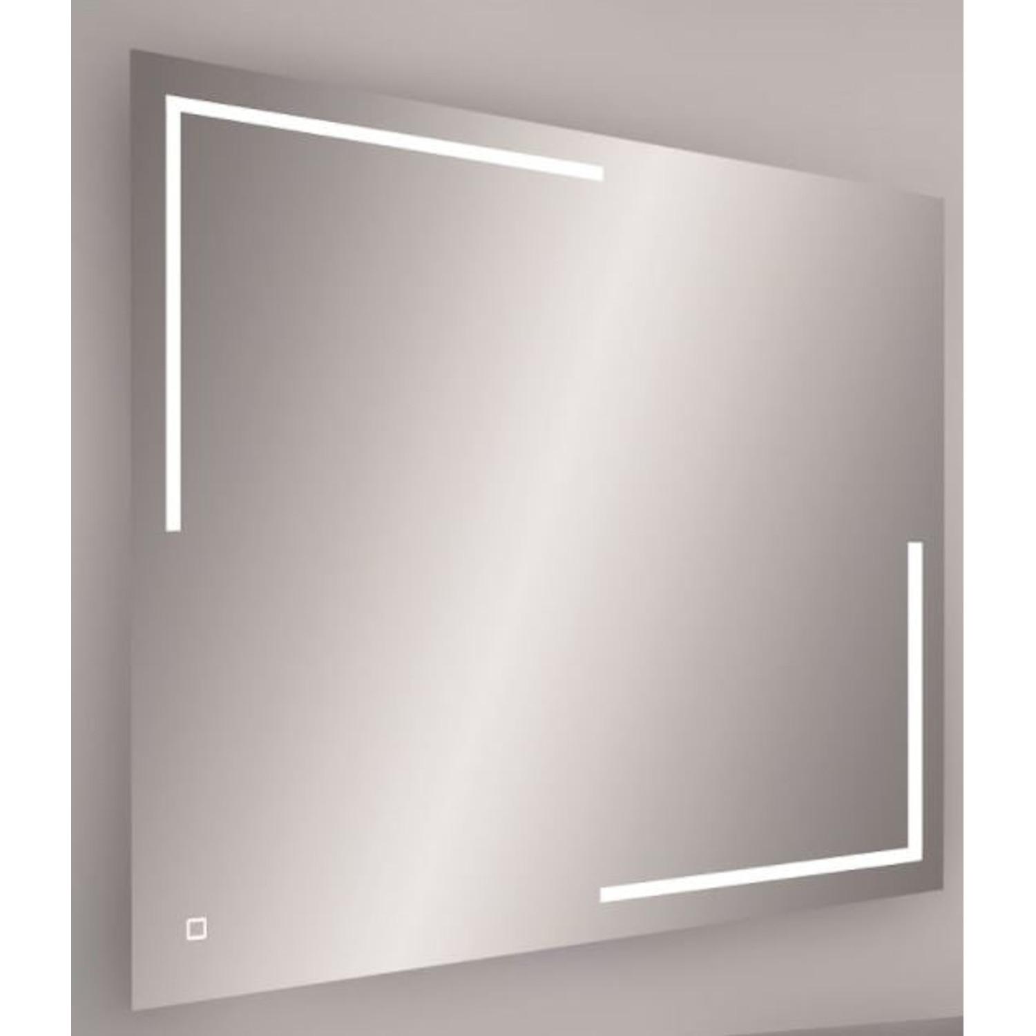 Specchio bagno con luce 70x50 cm con lampada led ed accensione touch